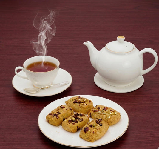 ROSE DRY FRUIT COOKIES